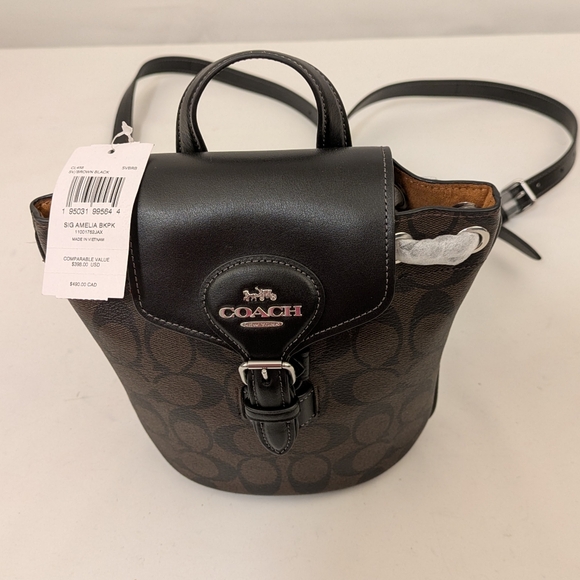 Coach Amelia Backpack NWT - Picture 1 of 9